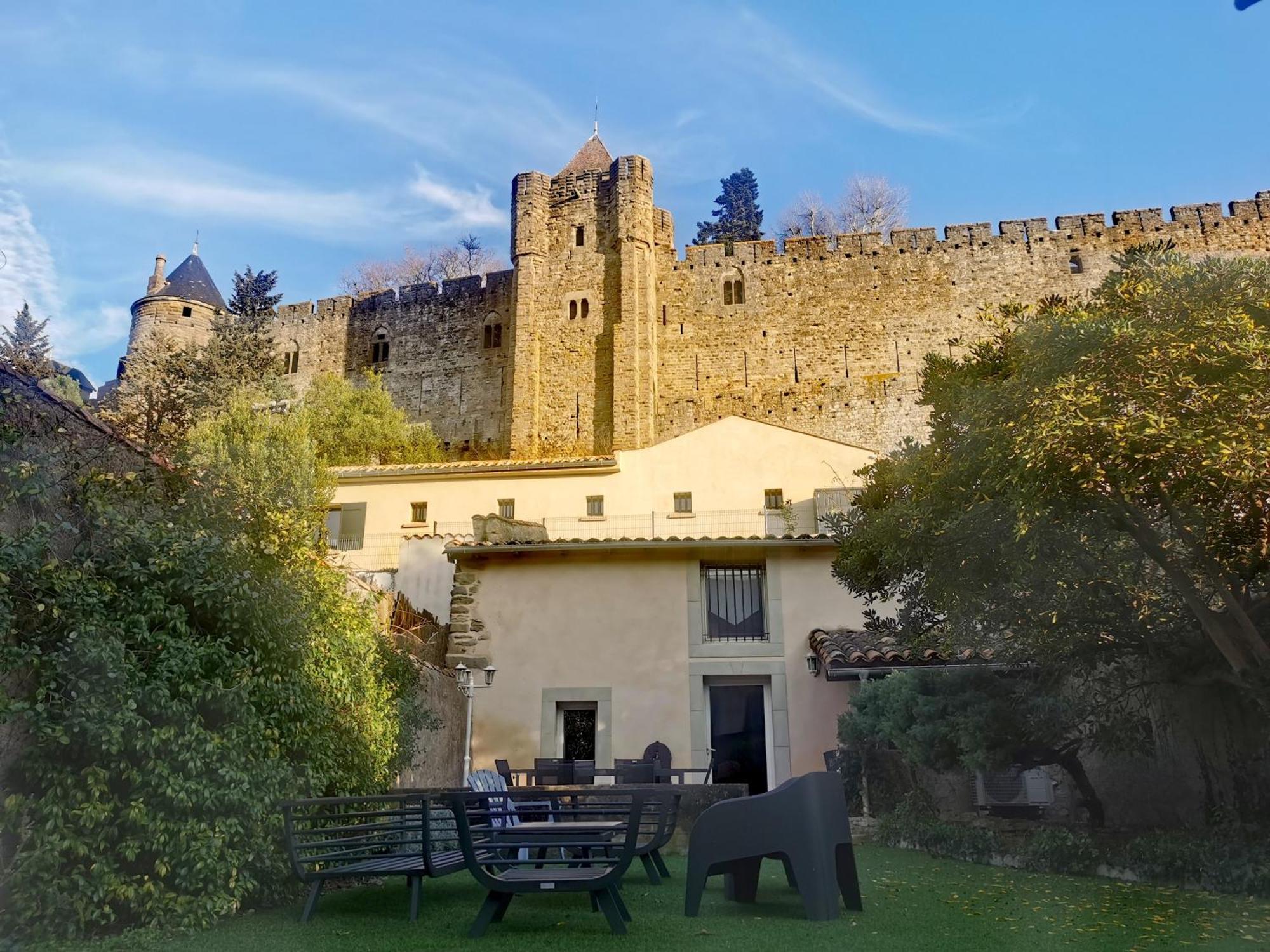 Le Cellier De Beaulieu, Au Pied De La Cite, Maison De Vacances Avec Climatisation Et Jacuzzi 카르카손 외부 사진